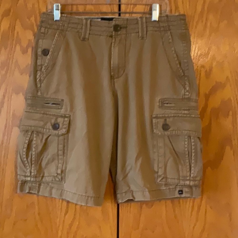 Men's Tan Cargo Shorts
